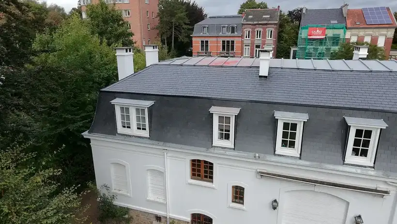 Toiture en ardoise