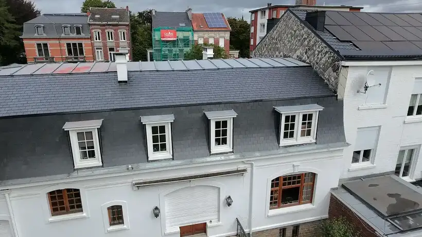 Toiture en ardoise